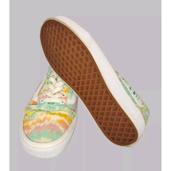VANS Old Skool Low Shoes Sneakers Womens 8 Psychedelic Tie Dye Pastel 500714 - Picture 6 of 13